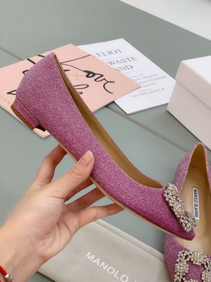 Manolo Blahnik flat shoes